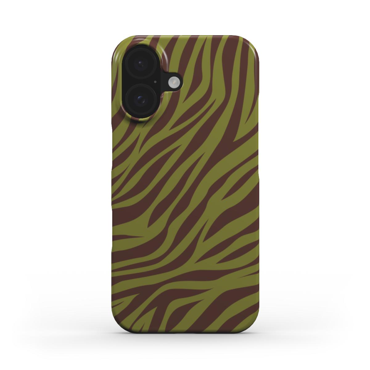 Zebra Green - Slim Case
