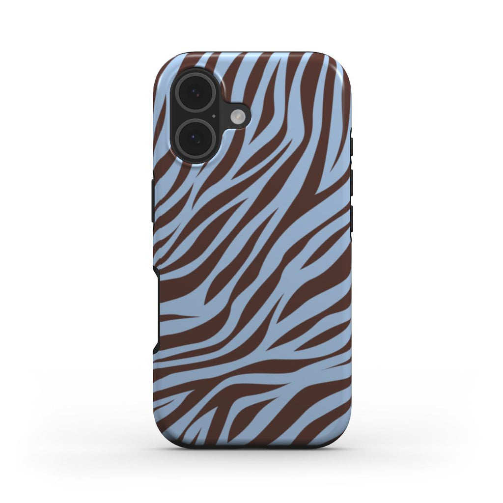 Zebra Blue - MagSafe Tough Case