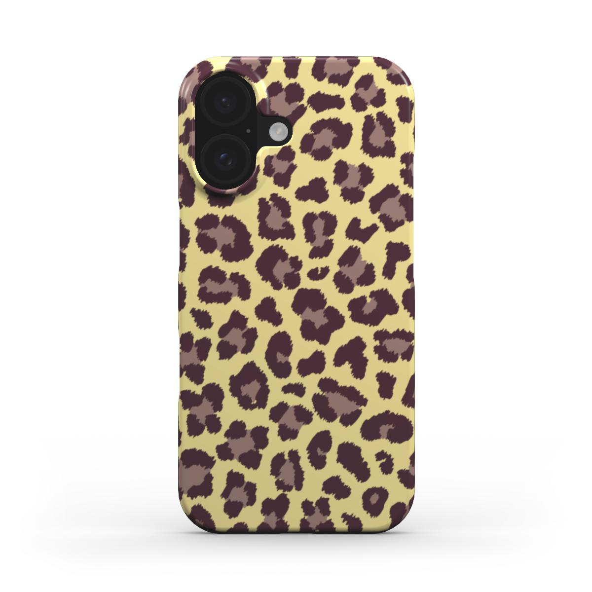 Leopard Yellow - Slim Case
