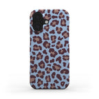 Leopard Blue - Slim Case