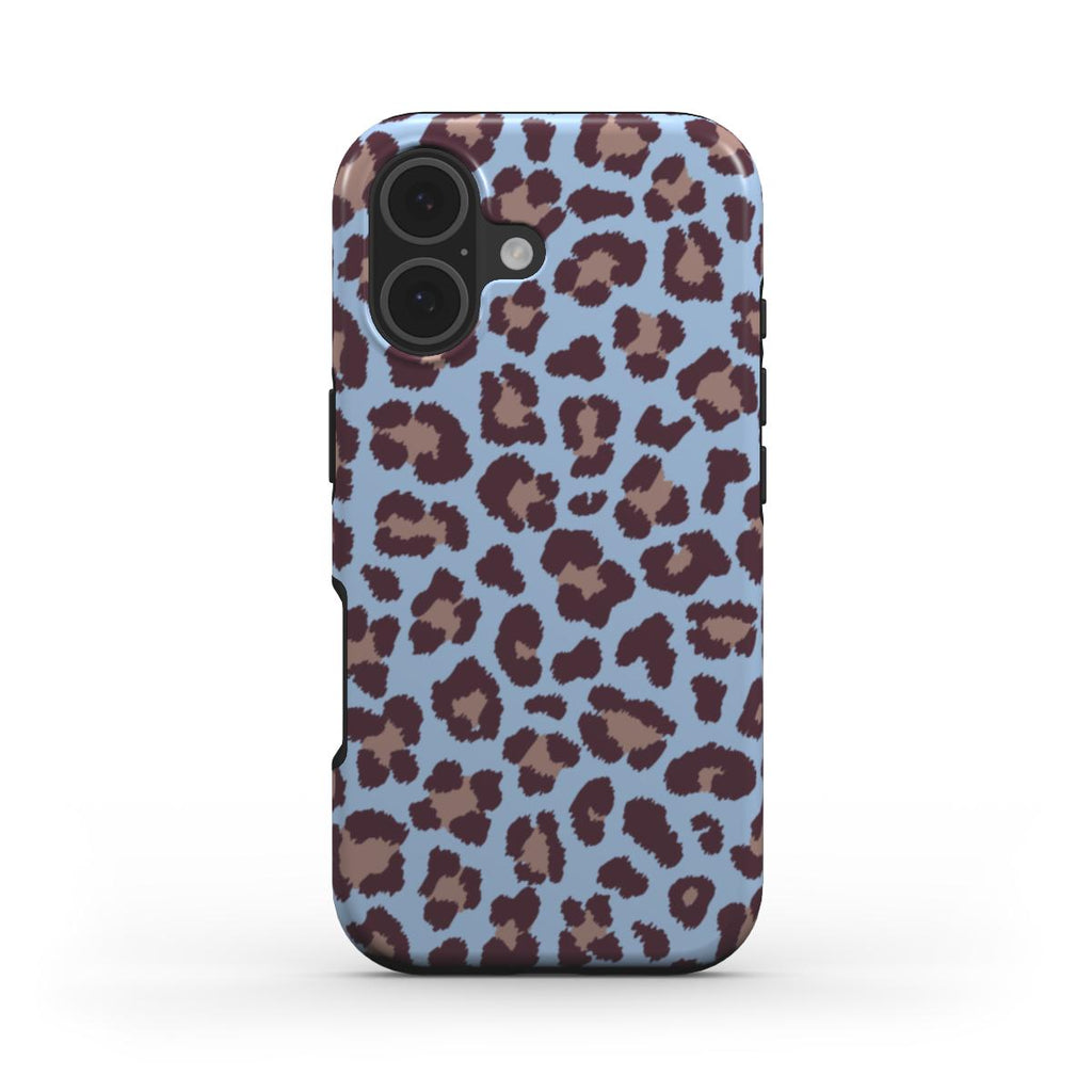 Leopard Blue - MagSafe Tough Case