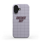 Checkst Du? Grey - Slim Case