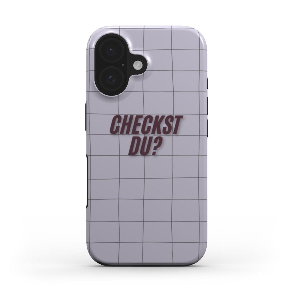 Checkst Du? Grey - Tough Case