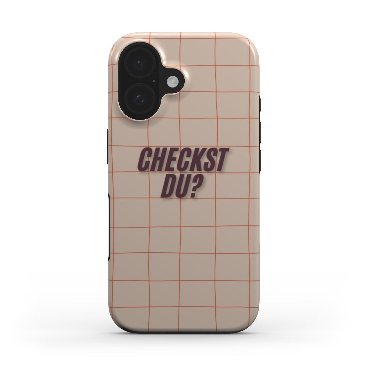 Checkst Du? Beige - Tough Case
