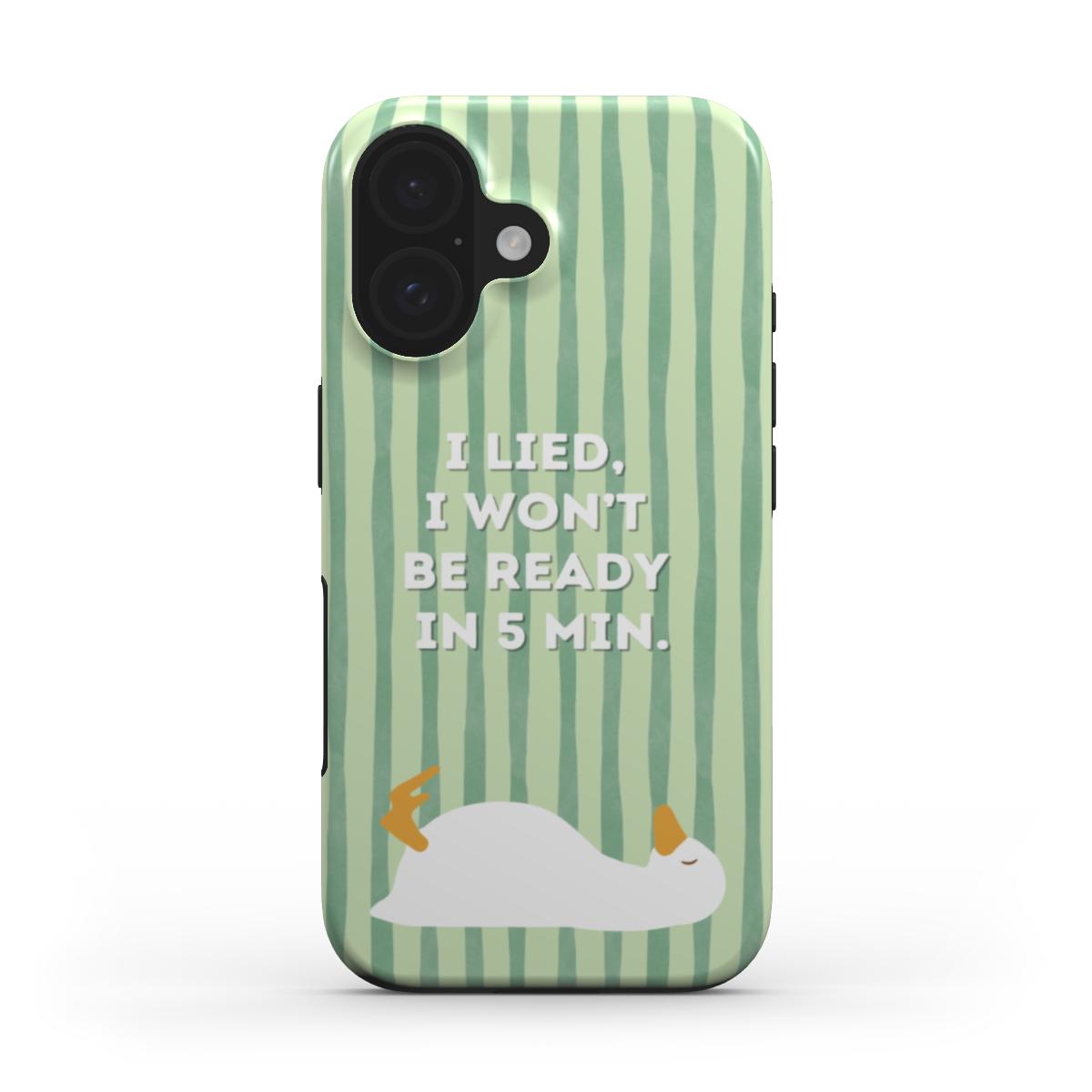 Won't be ready - Tough Case