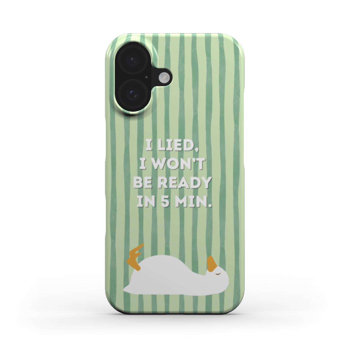 Won't be ready - Slim Case