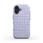 Checked Blue & Pink - MagSafe Tough Case