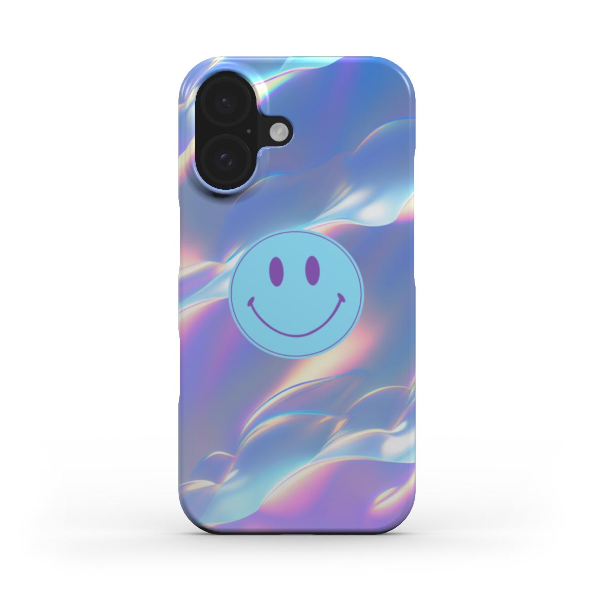 Blue Smiley  - Slim Case