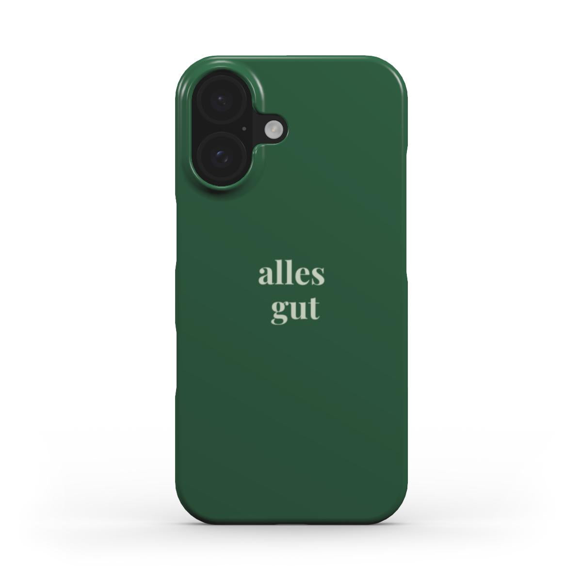 Alles Gut Emerald Green - Slim Case