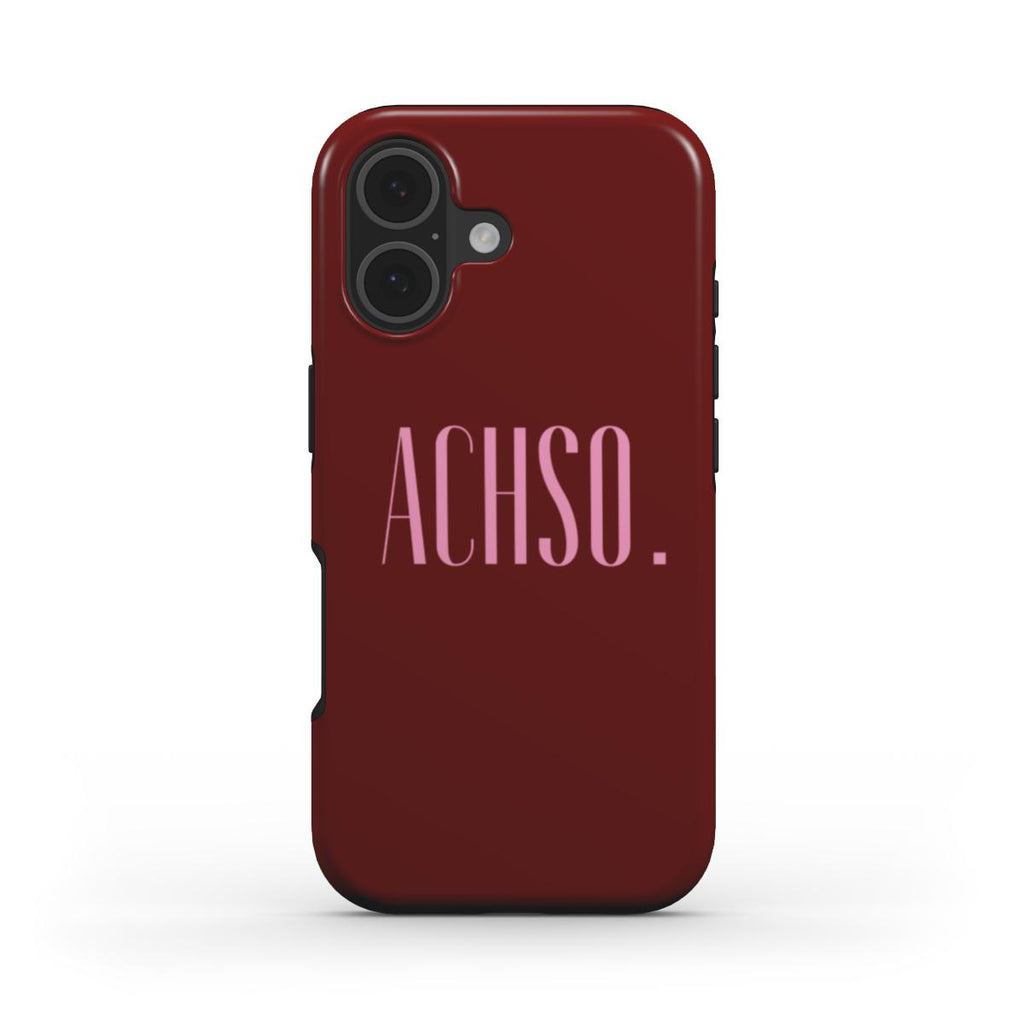Achso Burgundy - MagSafe Tough Case