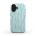 Aqua Stripes - Tough Case