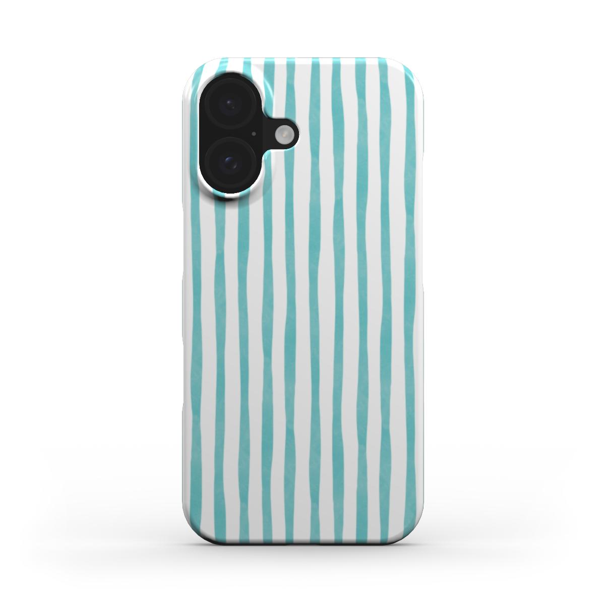 Aqua Stripes - Slim Case