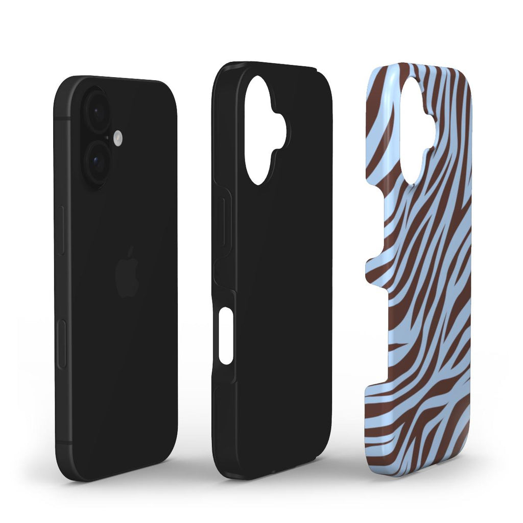 Zebra Blue - Tough Case