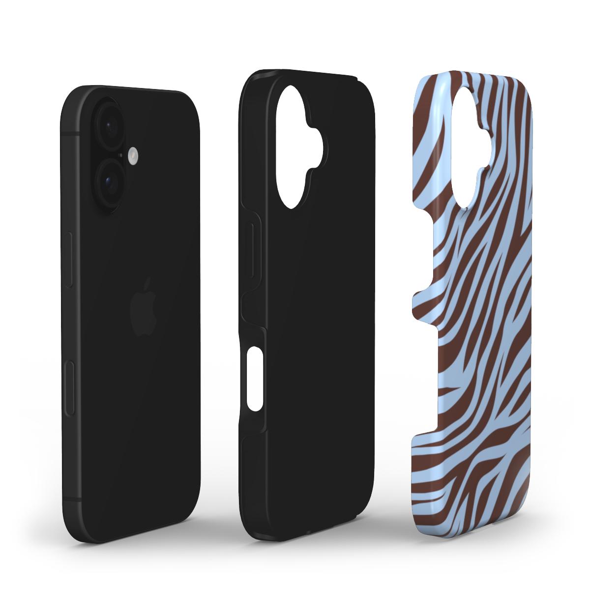 Zebra Blue - Tough Case