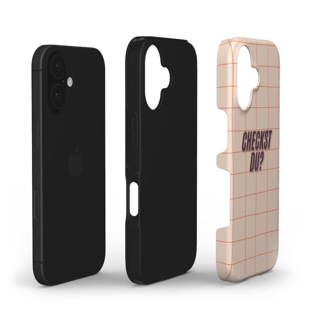 Checkst Du? Beige - Tough Case