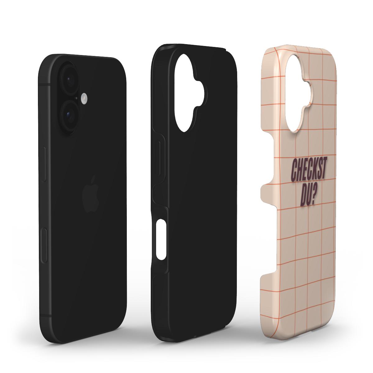 Checkst Du? Beige - Tough Case