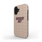 Checkst Du? Beige - Tough Case