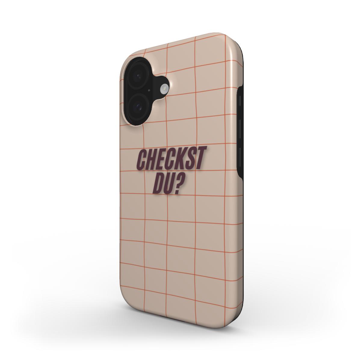 Checkst Du? Beige - Tough Case