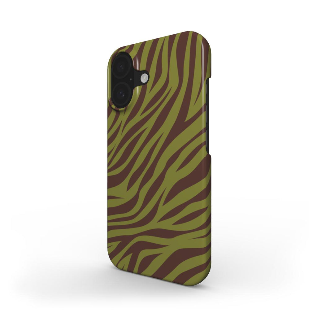 Zebra Green - Slim Case