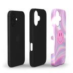 Pink Power Smiley - Tough Case