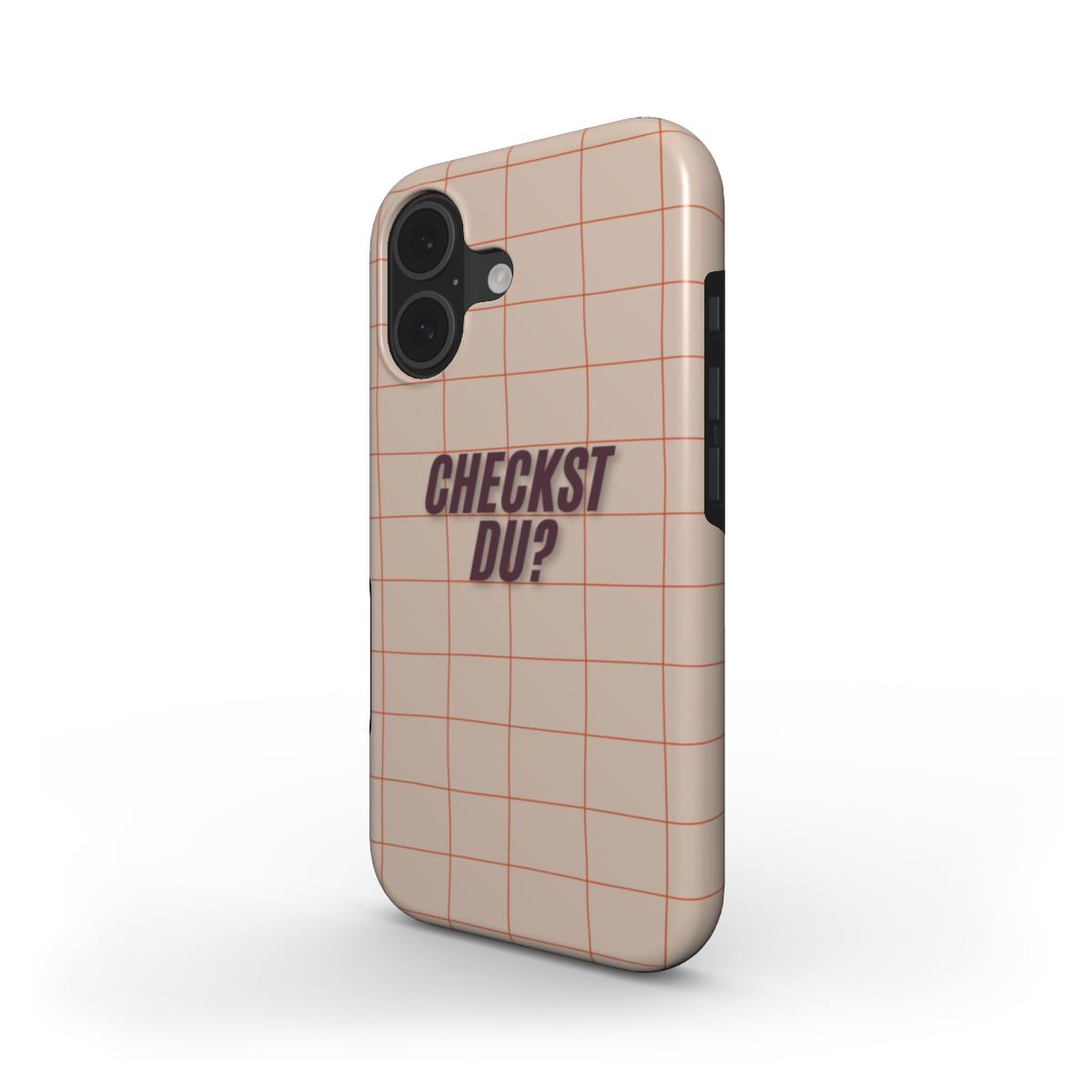 Checkst Du? Beige - MagSafe Tough Case