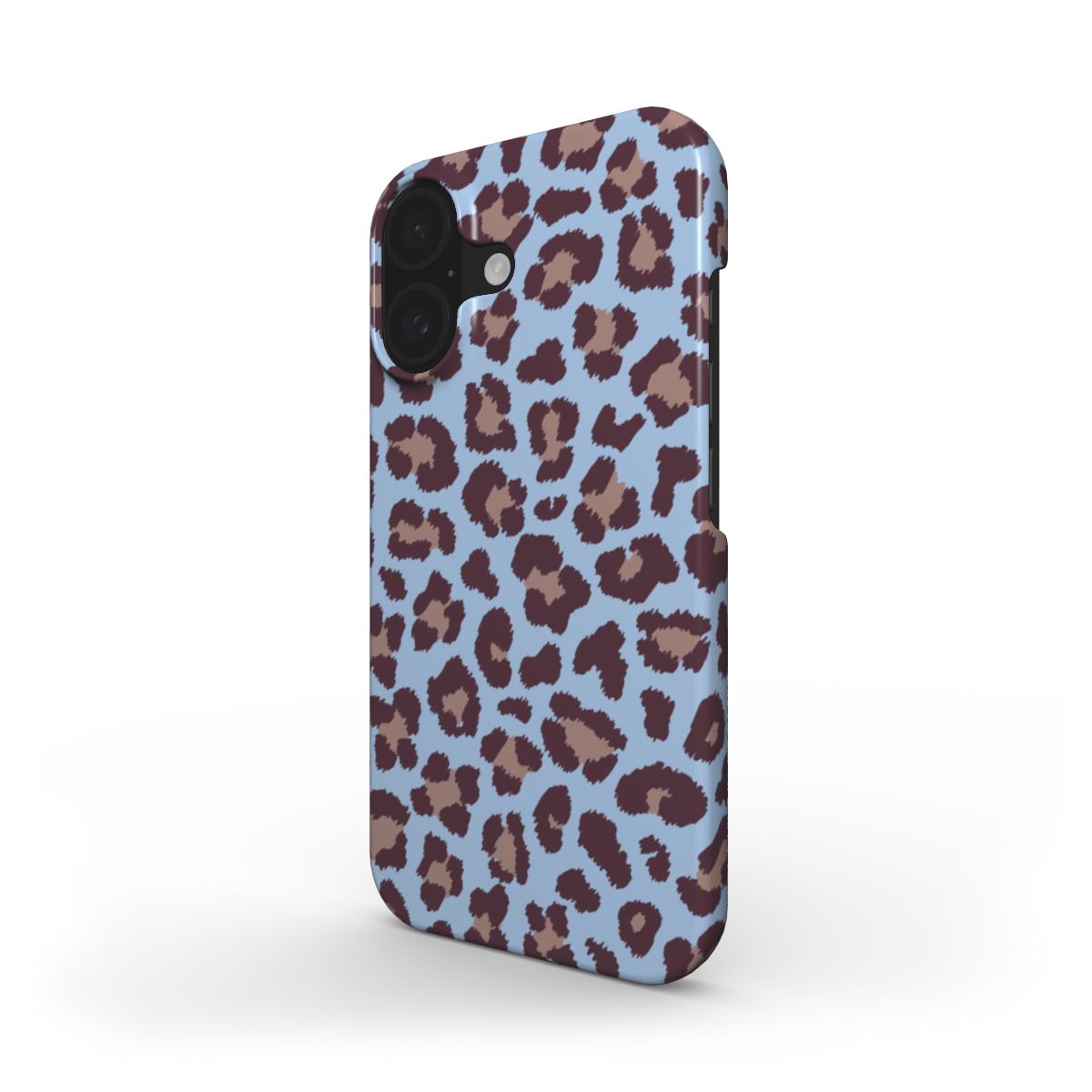 Leopard Blue - Slim Case