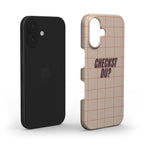Checkst Du? Beige - Slim Case