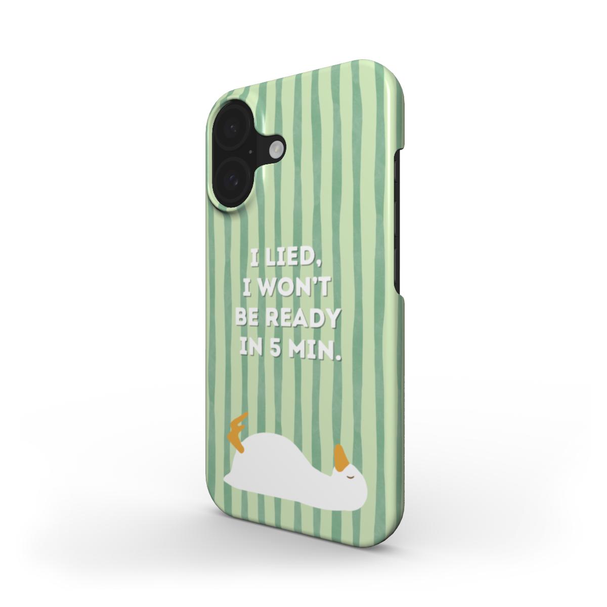 Won't be ready - Slim Case