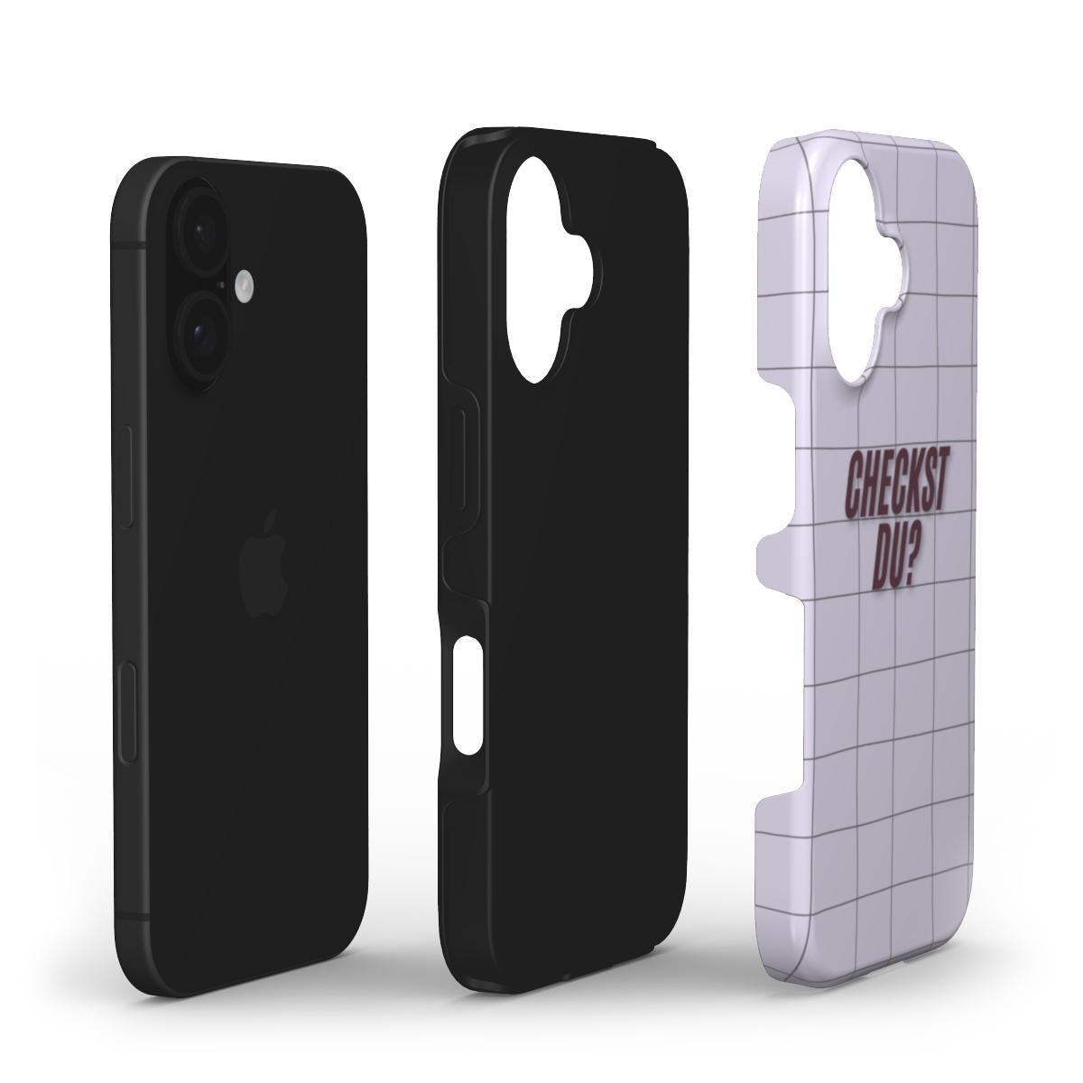 Checkst Du? Grey - Tough Case