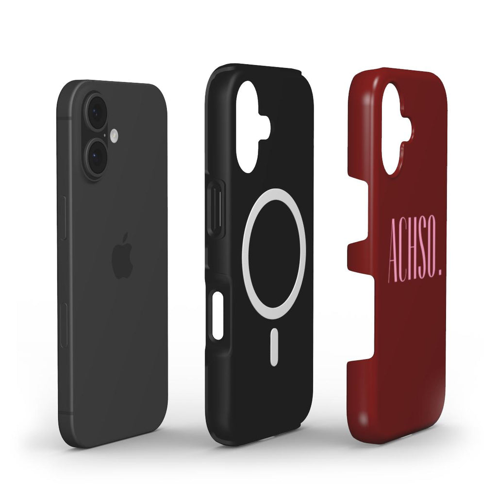 Achso Burgundy - MagSafe Tough Case