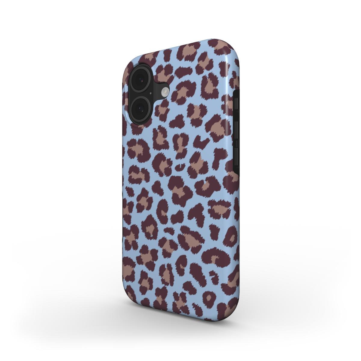 Leopard Blue - MagSafe Tough Case