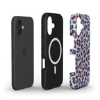 Leopard Blue - MagSafe Tough Case