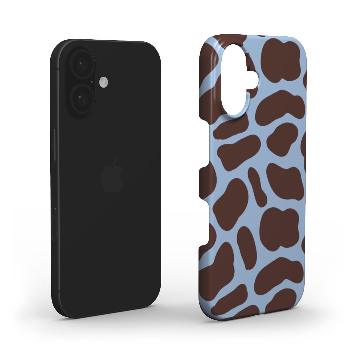 Giraffe Blue - Slim Case