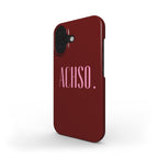 Achso Burgundy - Slim Case