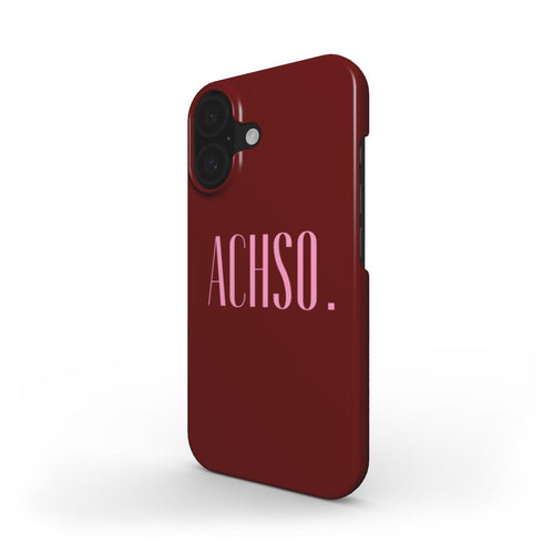 Achso Burgundy - Slim Case