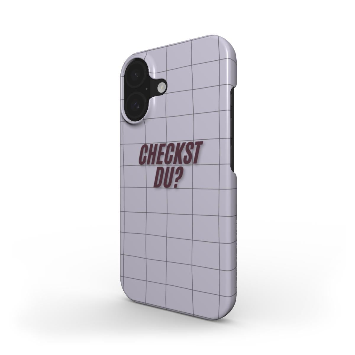 Checkst Du? Grey - Slim Case