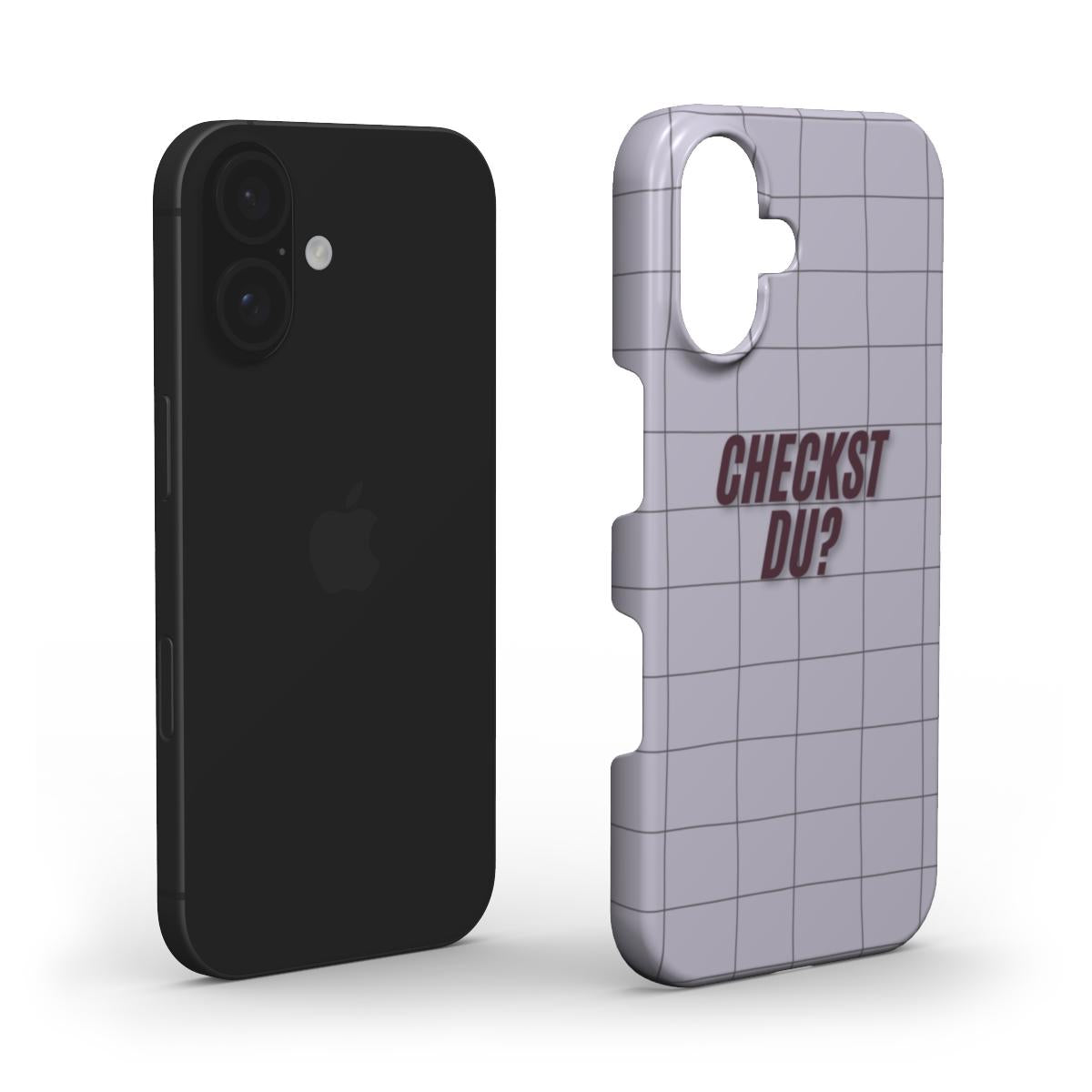 Checkst Du? Grey - Slim Case