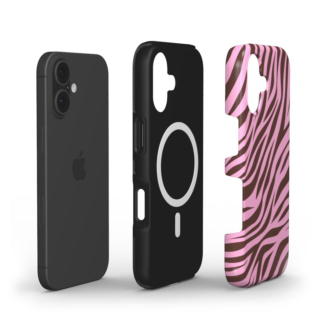 Zebra Pink - MagSafe Tough Case