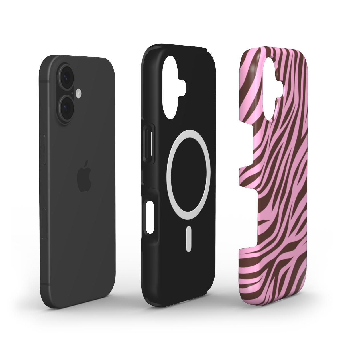 Zebra Pink - MagSafe Tough Case