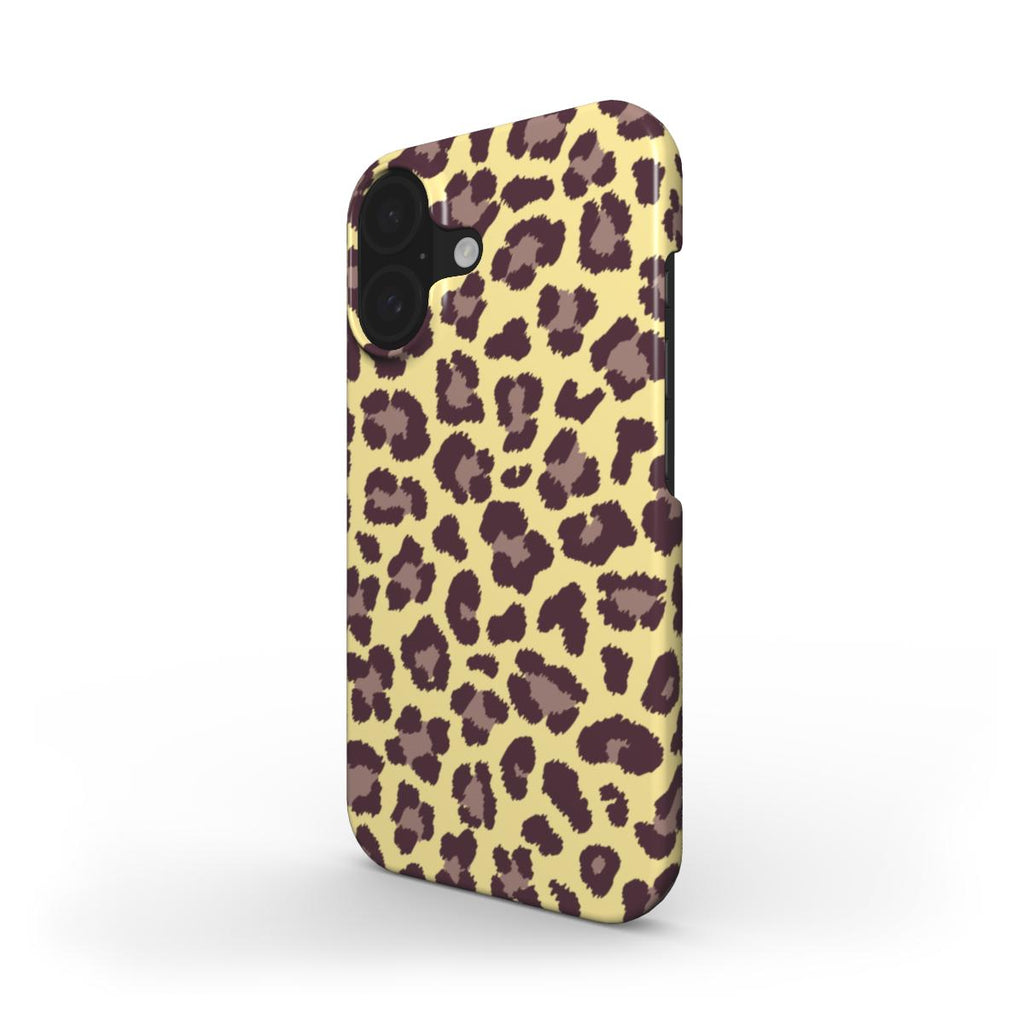 Leopard Yellow - Slim Case