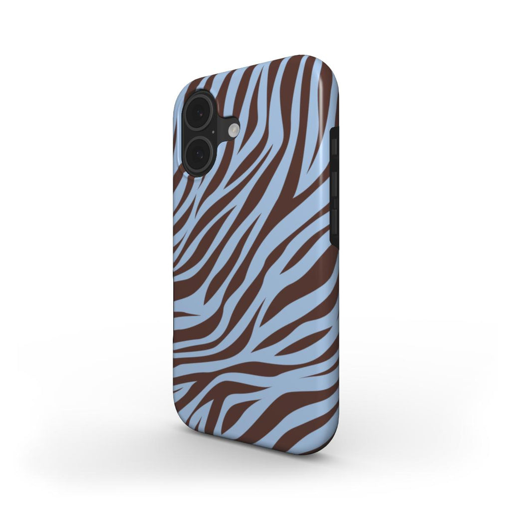 Zebra Blue - MagSafe Tough Case