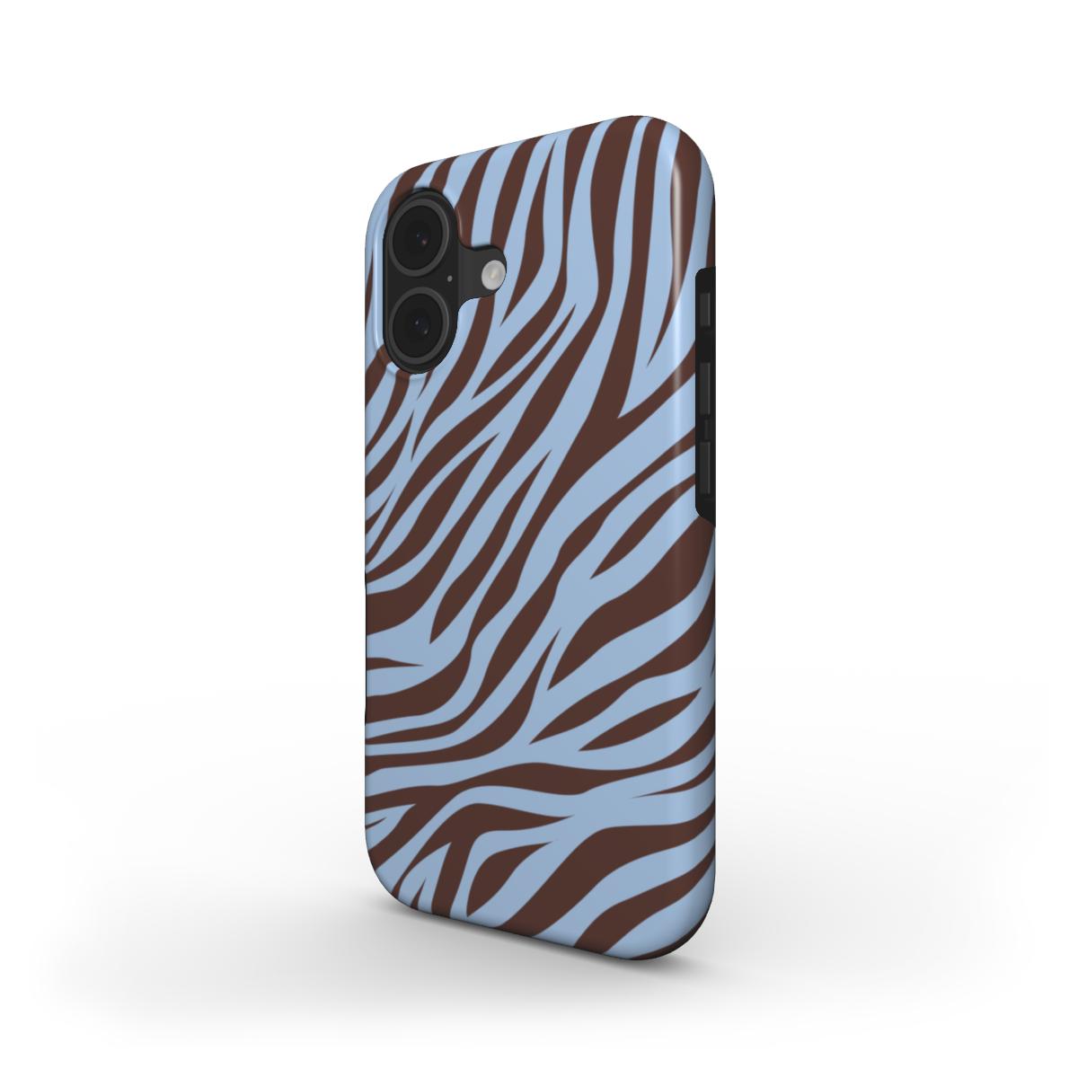Zebra Blue - MagSafe Tough Case