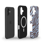 Zebra Blue - MagSafe Tough Case