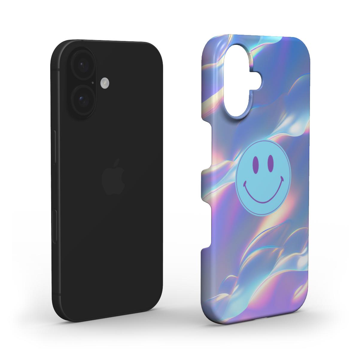 Blue Smiley  - Slim Case
