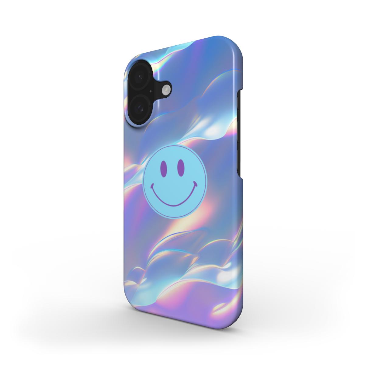 Blue Smiley  - Slim Case