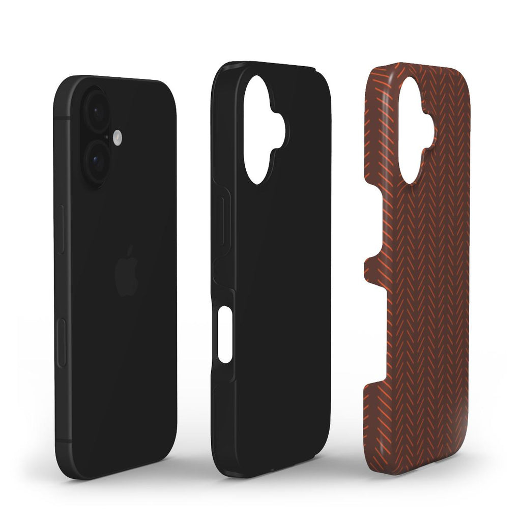 Maple Fishbone - Tough Case