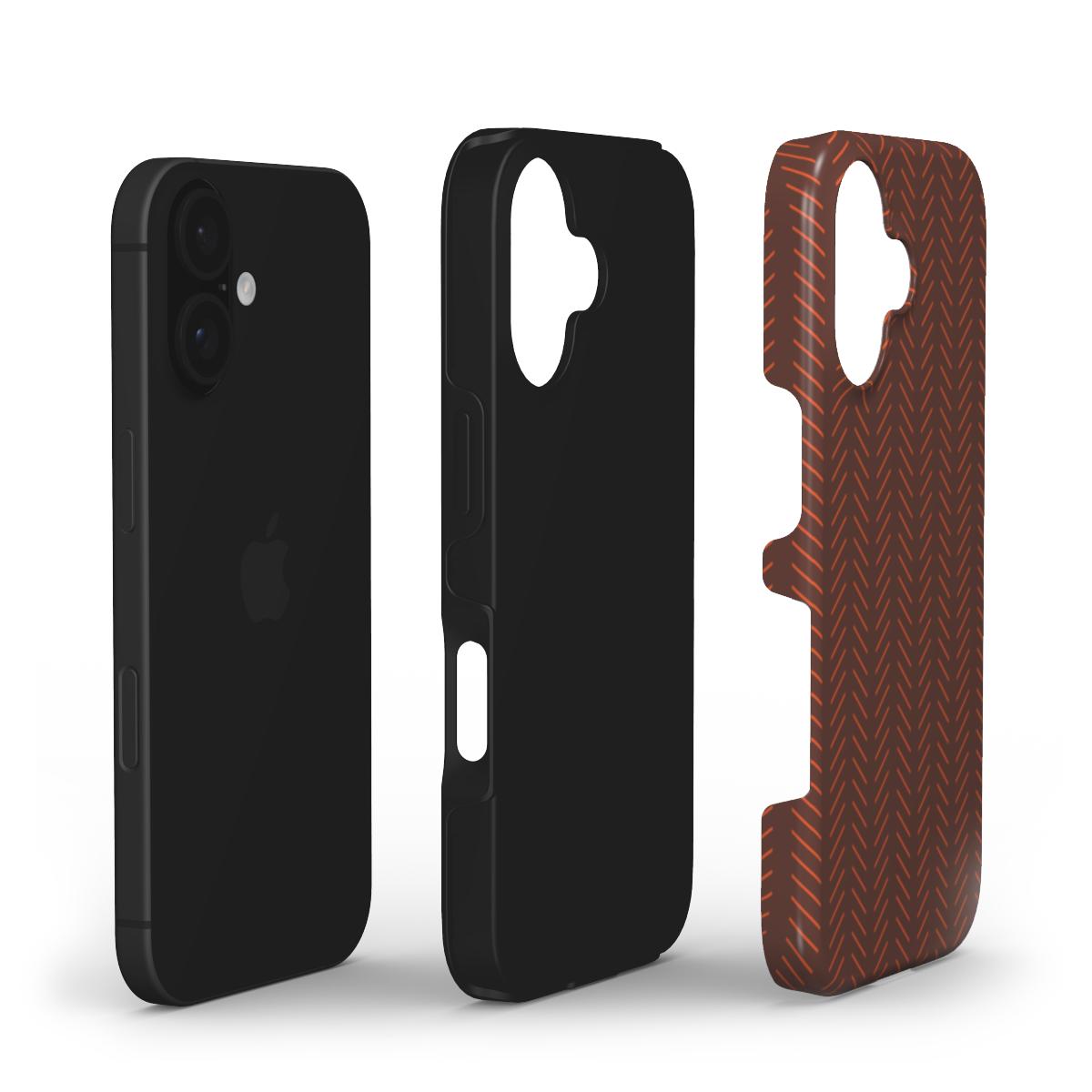 Maple Fishbone - Tough Case