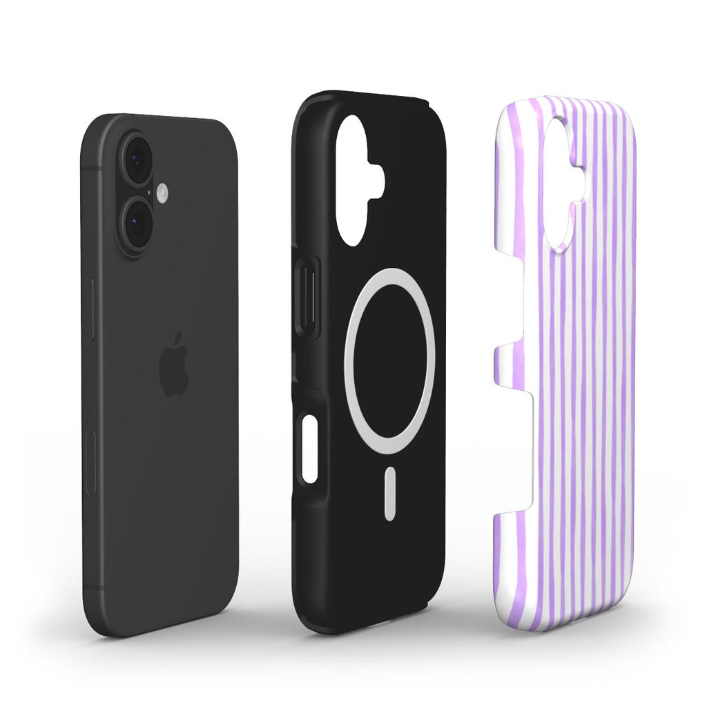 Lavender Stripes - MagSafe Tough Case