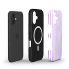 Lavender Stripes - MagSafe Tough Case