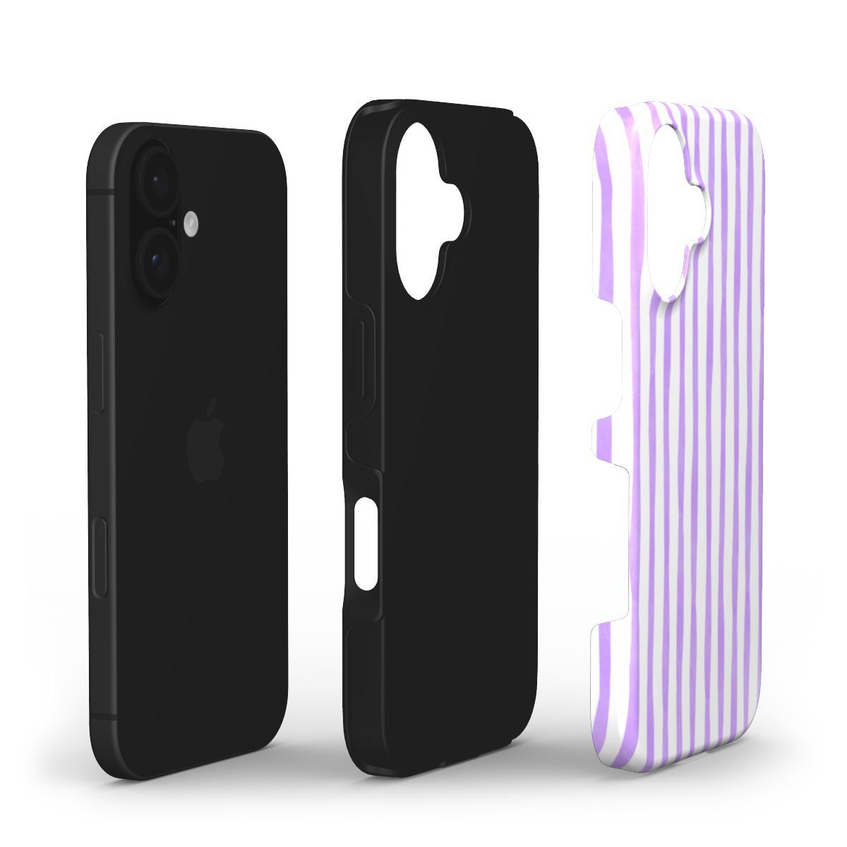 Lavender Stripes - Tough Case